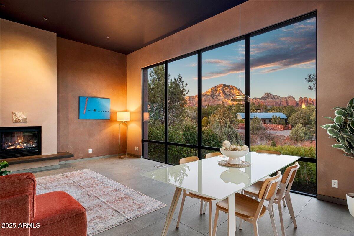 548 El Camino Road Sedona, AZ 86336 - Photo 1 of 65 01-Dining Room Twilight