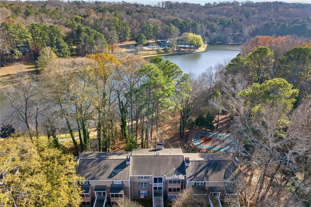 263 Quail Run Roswell, GA 30076 - Photo 2 of 47 an aerial view of a house with outdoor space