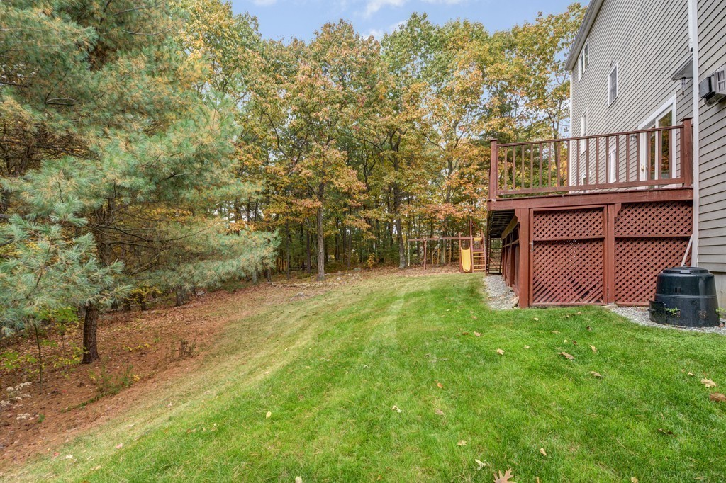 7 Magnolia Drive Ayer, MA 01432 - Photo 22 of 28 a backyard of a house with lots of green space
