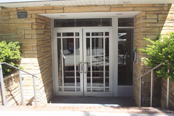 a view of front door