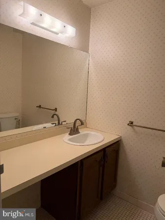 a bathroom with a sink and a toilet