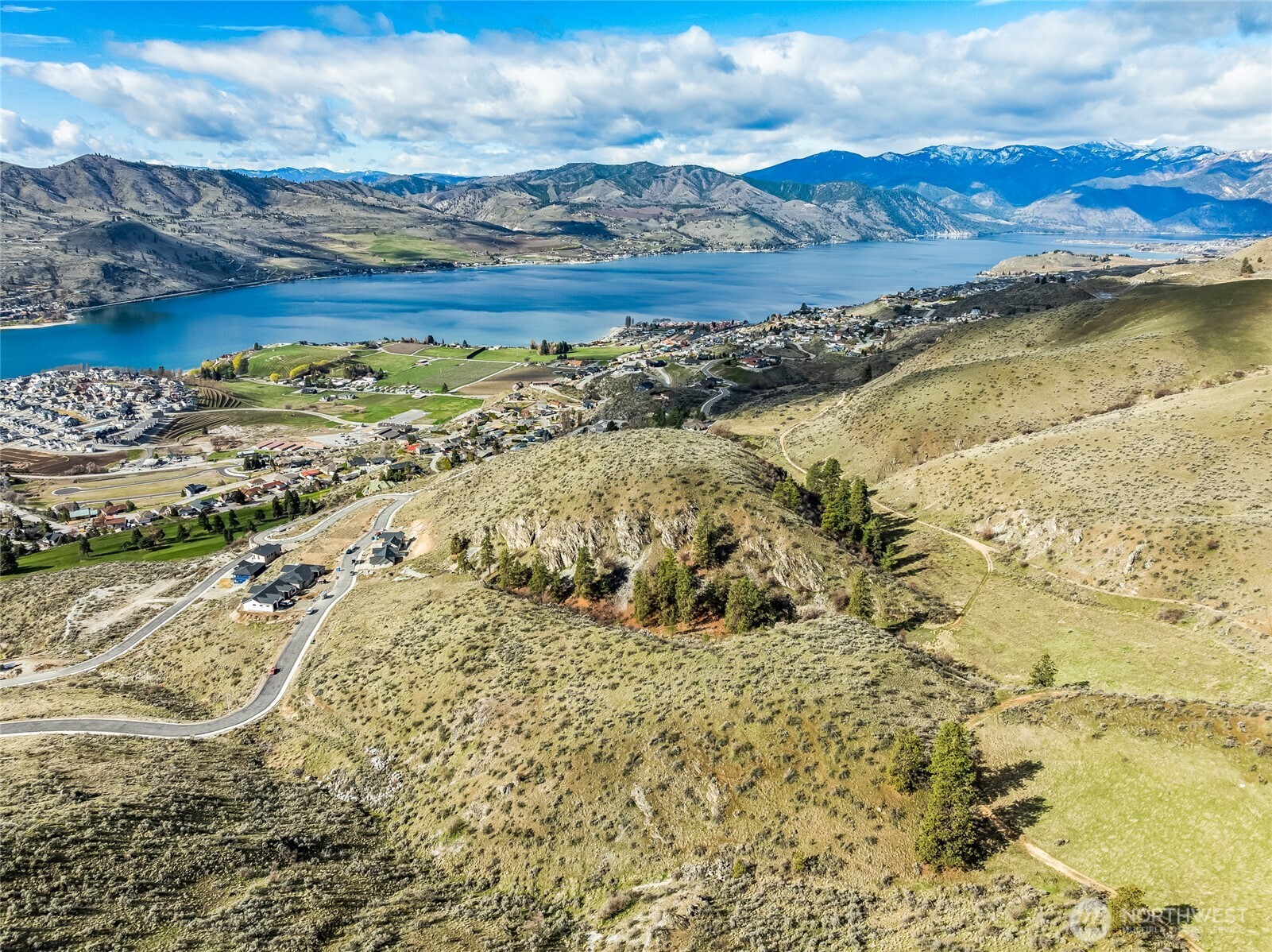 0 Skyfall Lane, Unit D Chelan, WA 98816 - Photo 12 of 31 a view of lake view and mountain