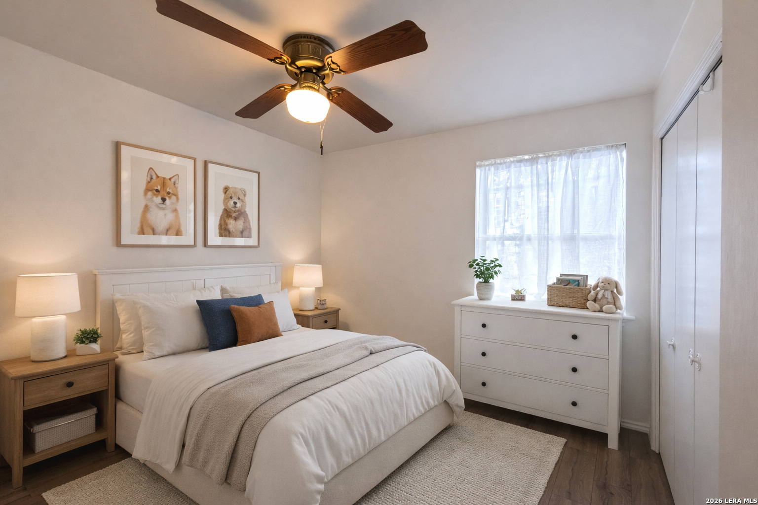 929 Red Bluff Ranch Drive Pipe Creek, TX 78063 - Photo 14 of 43 a bedroom with a large bed and a window