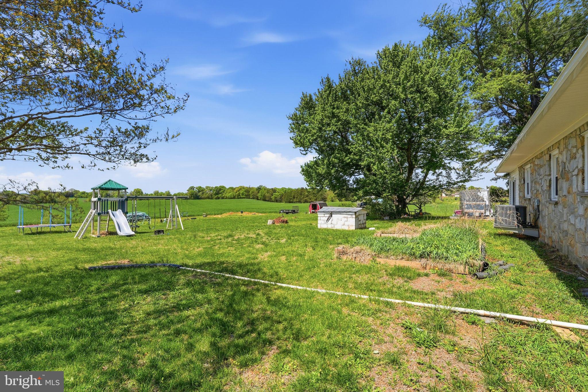 11844 Cemetery Road Remington, VA 22734 - Photo 7 of 13 Spacious yard with playset and greenery.