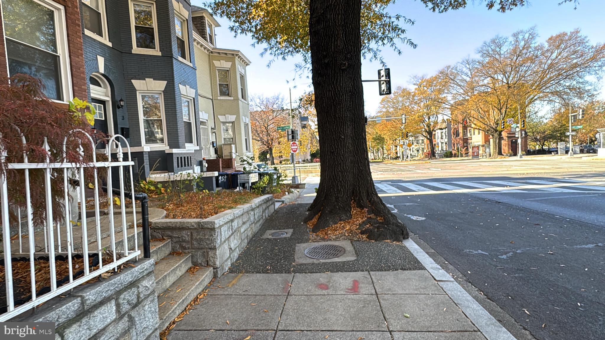 11 Rhode Island Avenue Northeast Washington, DC 20002 - Photo 3 of 7 a view of a street with houses on the roadside