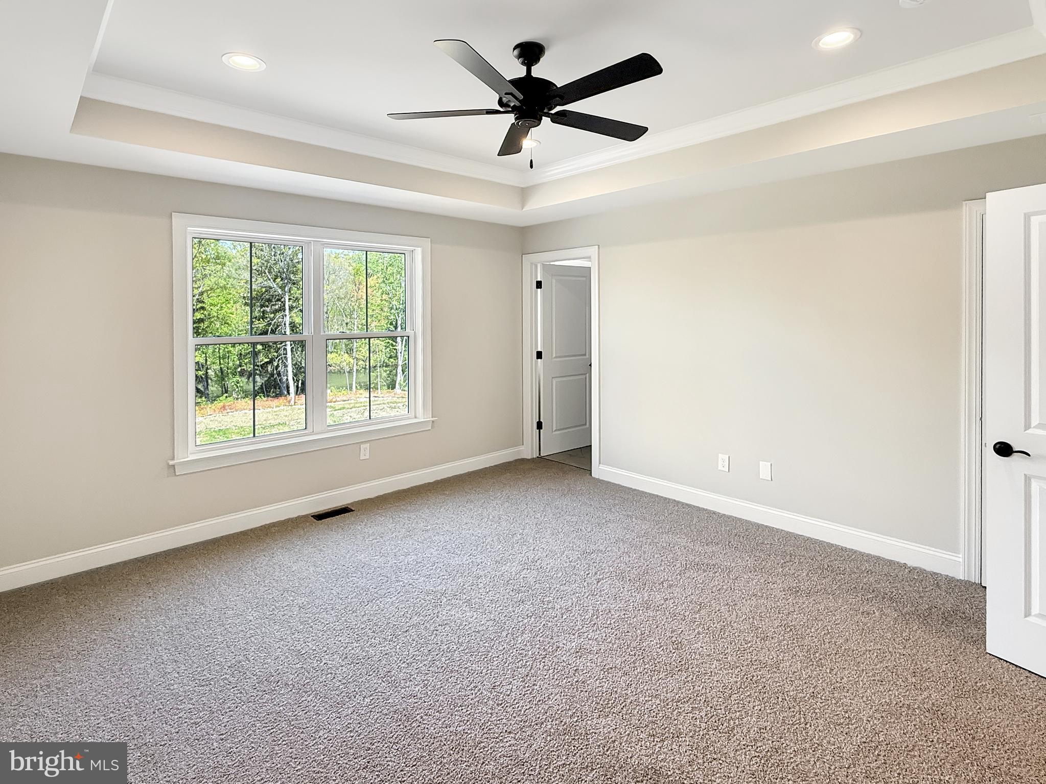 9 Schadle Road Perkasie, PA 18944 - Photo 31 of 44 a view of a livingroom with a ceiling fan and window