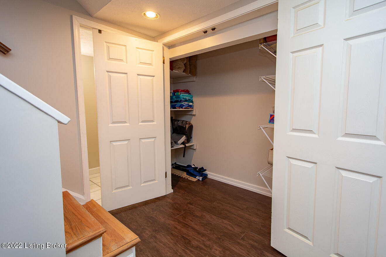 321 Fairmeade Road Louisville, KY 40207 - Photo 52 of 83 Huge Closet at Bottom of Basement Stairs