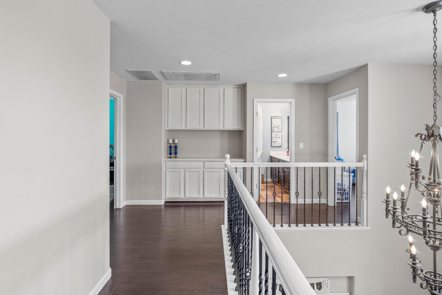 1777 Daniel Drive Ripon, CA 95366 - Photo 29 of 44 a view of kitchen and kitchen with wooden floor