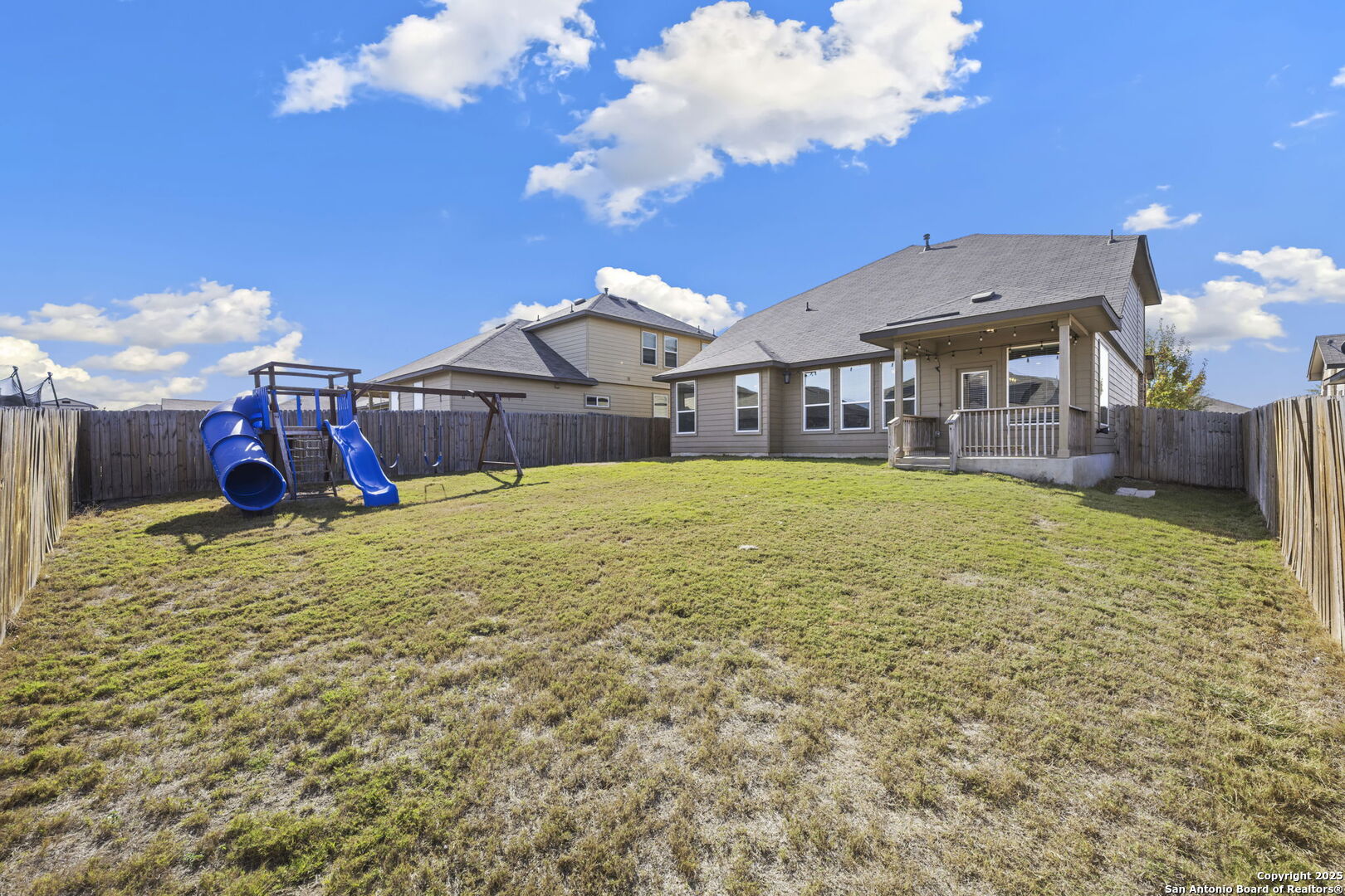 328 Swift Move Cibolo, TX 78108 - Photo 24 of 32 a house view with a garden space