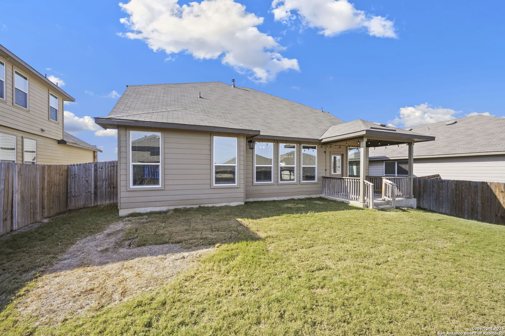 328 Swift Move Cibolo, TX 78108 - Photo 25 of 32 a view of a house with a swimming pool and sitting area