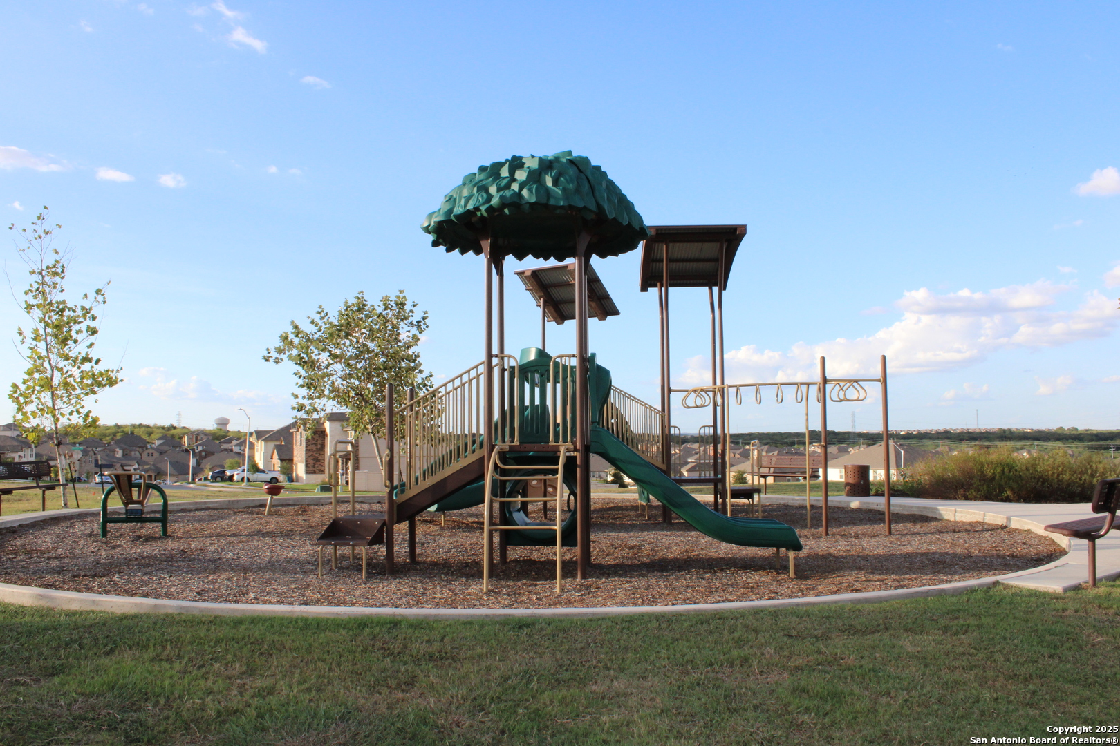 328 Swift Move Cibolo, TX 78108 - Photo 30 of 32 a park view with a sitting space