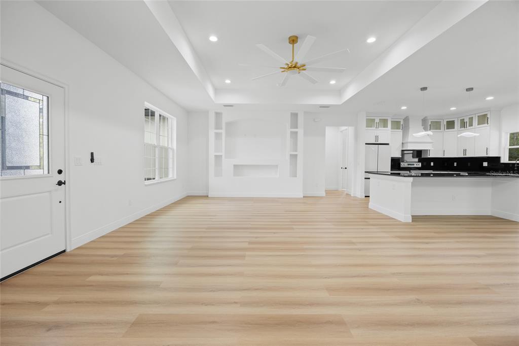 9789 Southwest 125th Ct Road Dunnellon, FL 34432 - Photo 32 of 37 a view of kitchen with wooden floor