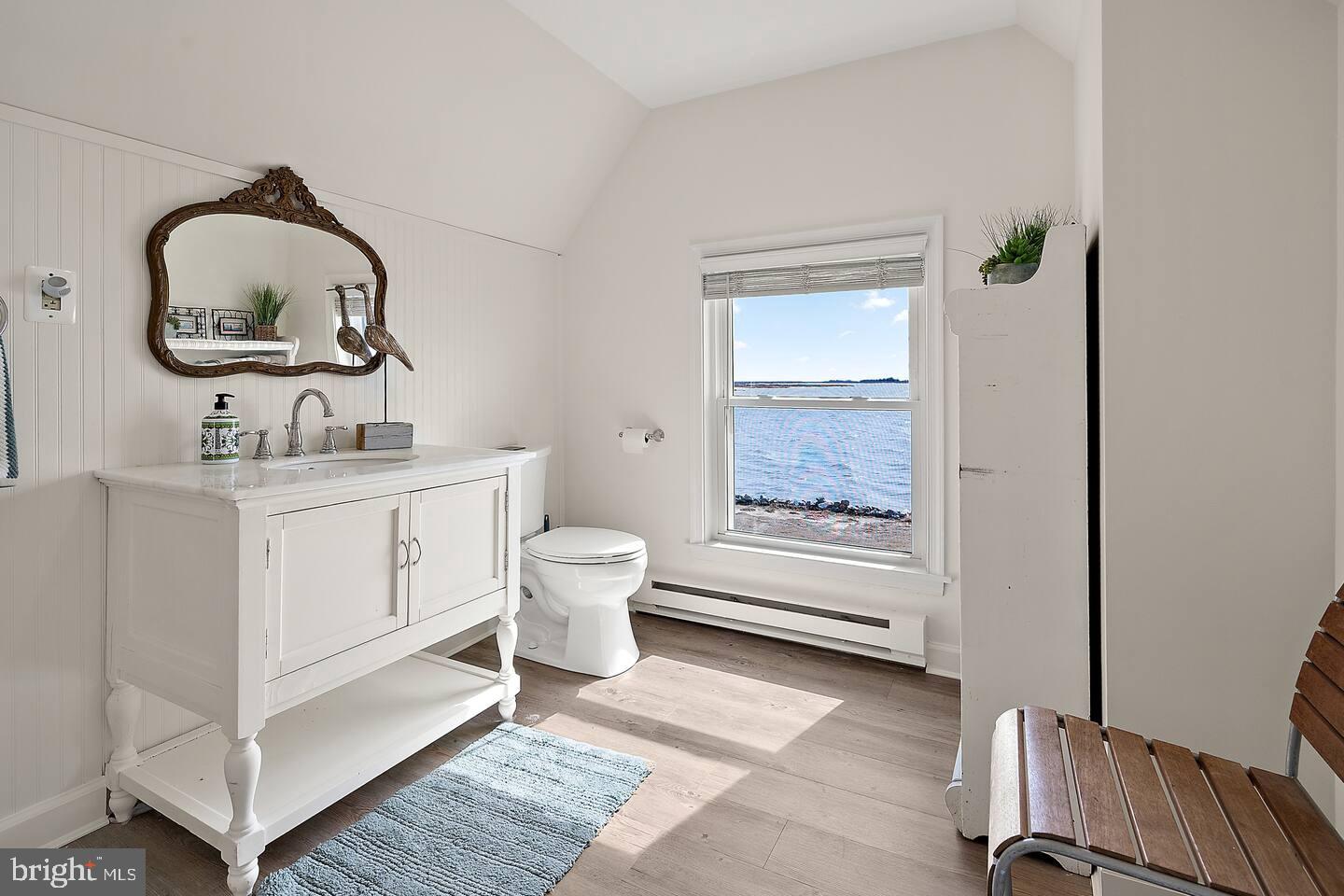 1 LaVallette Road Crisfield, MD 21817 - Photo 31 of 43 Serene bathroom with waterfront view.