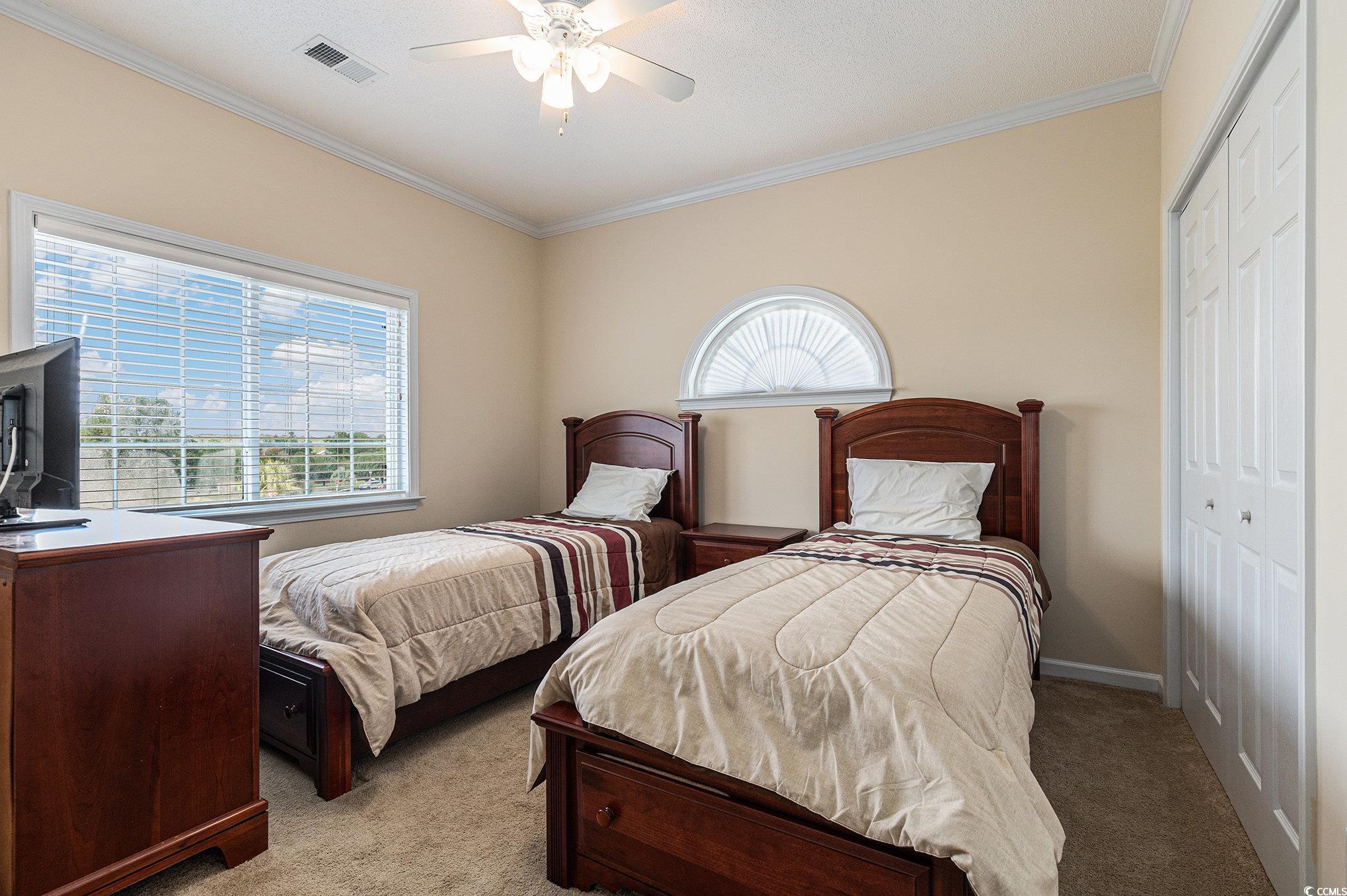 730 Charter Drive, Unit F11 Longs, SC 29568 - Photo 21 of 32 Full bath with a shower stall, vanity, a spacious closet, light tile patterned floors, and recessed lighting