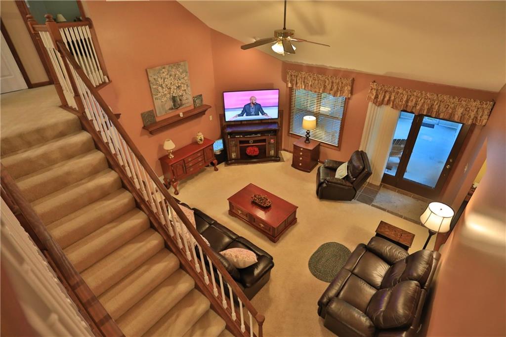 247 Ewing Road Carnegie, PA 15106 - Photo 14 of 23 Vaulted ceilings in the main living area