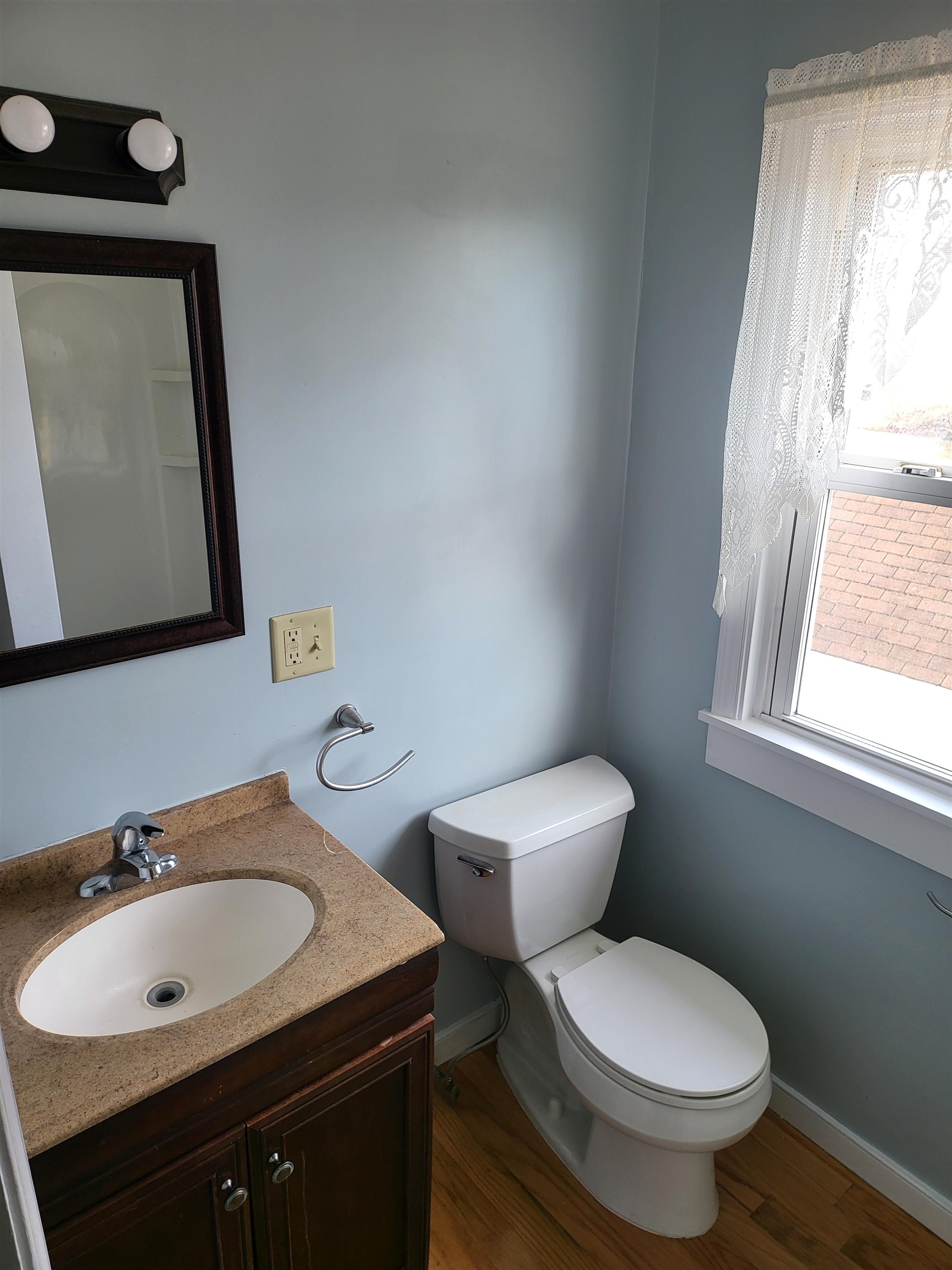 391 Highway 9 Erma, NJ 08204 - Photo 10 of 21 a bathroom with a toilet sink and mirror
