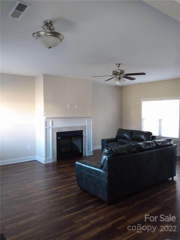 1114 Turtle Ridge Drive Monroe, NC 28110 - Photo 3 of 7 a living room with furniture and a fireplace