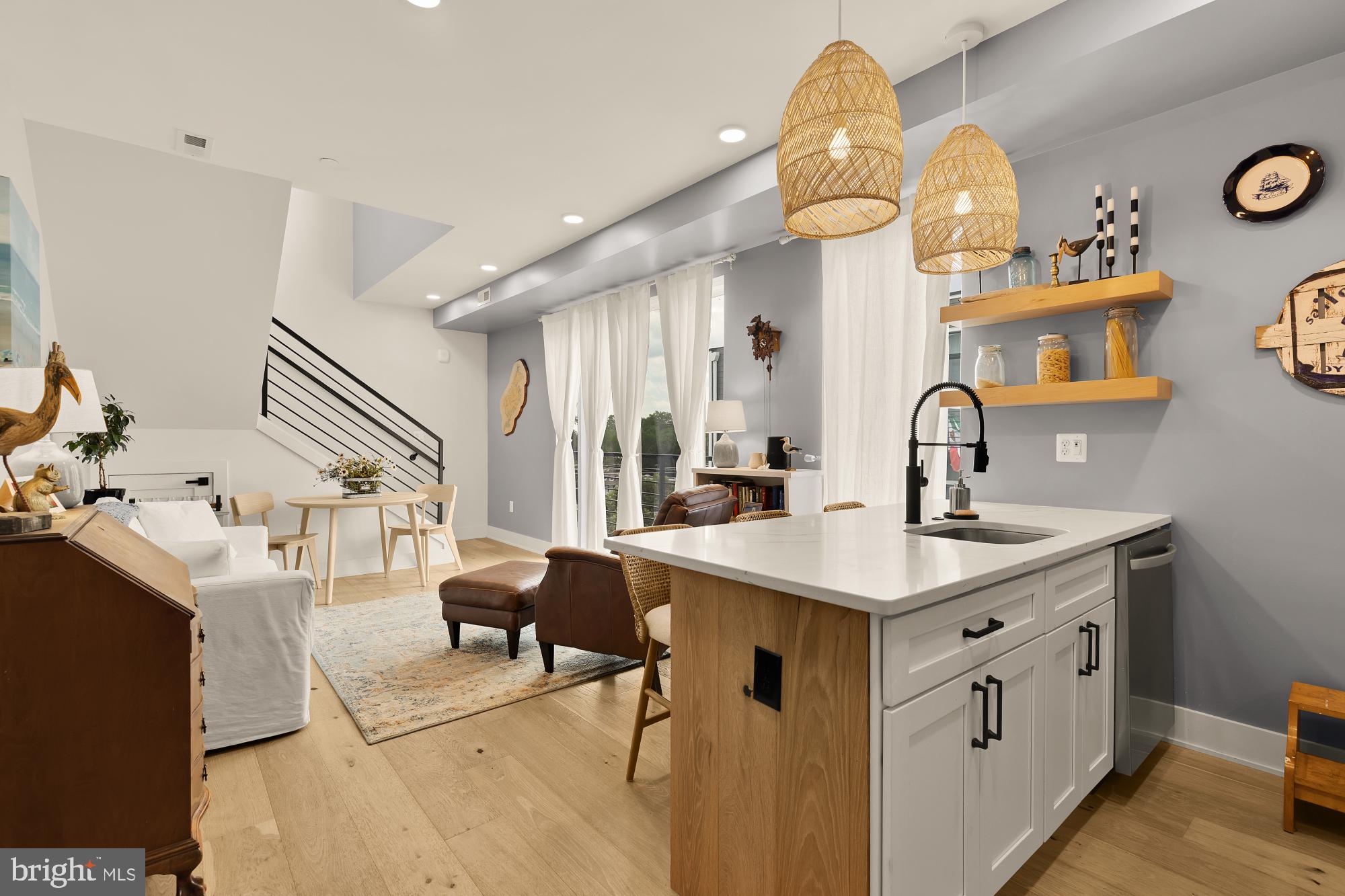 623 Kennedy Street Northwest, Unit 10 Washington, DC 20011 - Photo 4 of 29 a bathroom with a sink vanity and a mirror