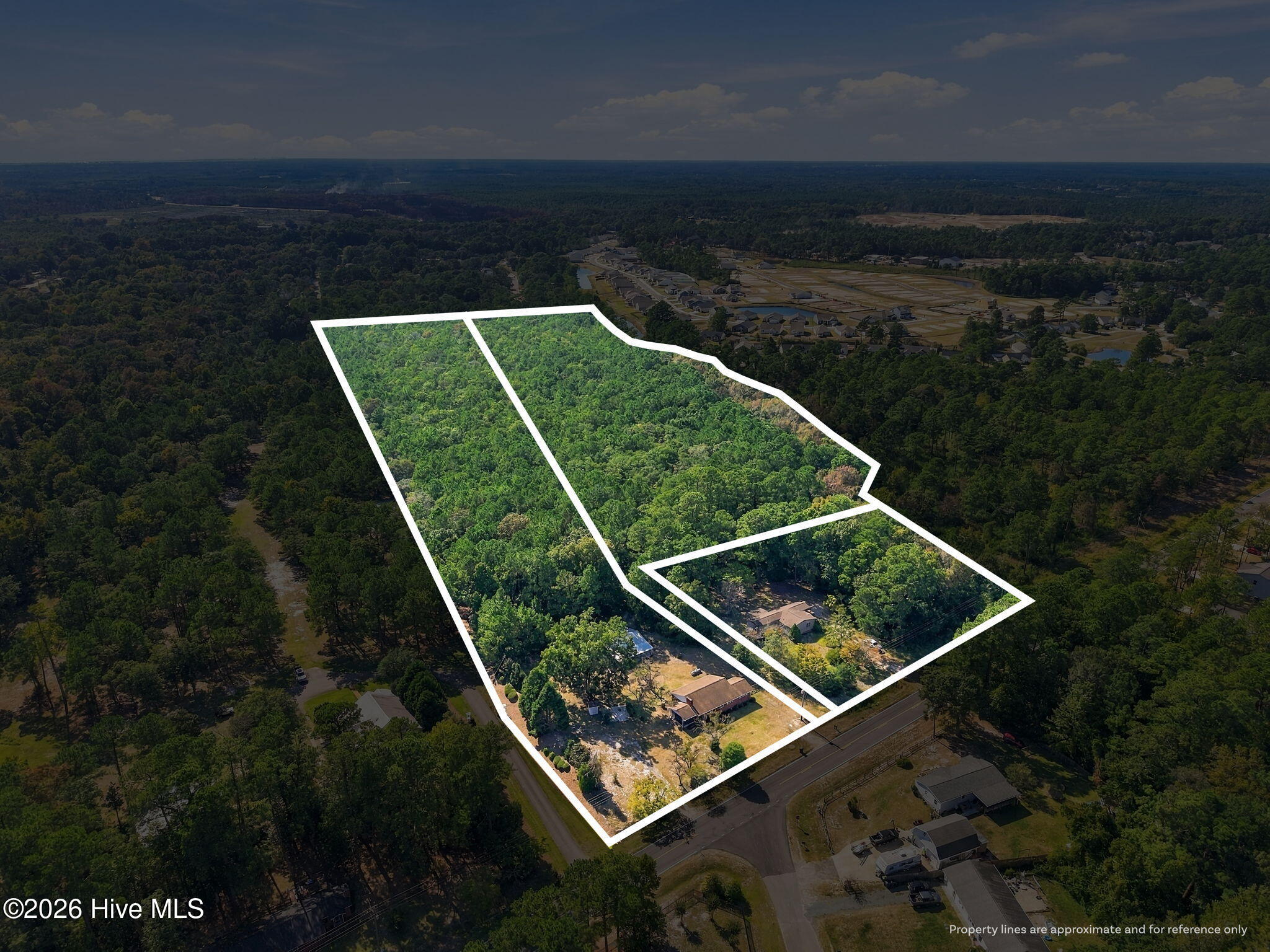 See marketing comments possibility to purchase all three lots.