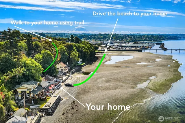 a view of a swimming pool with a yard