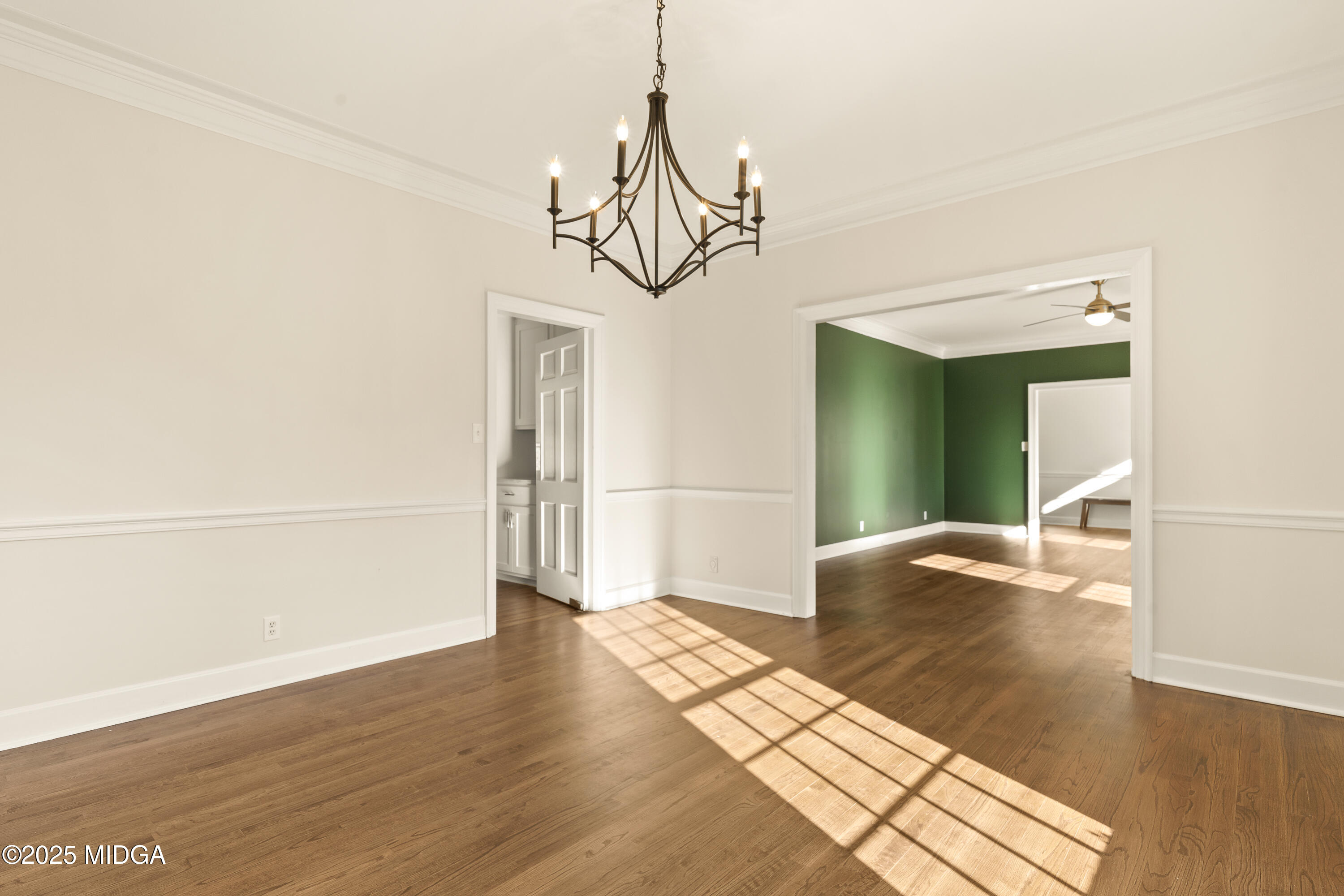620 Rosa Taylor Drive Macon, GA 31204 - Photo 14 of 45 a view of empty room with wooden floor
