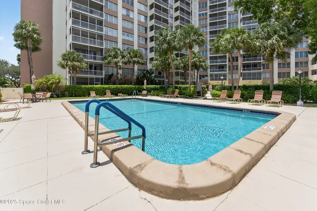 a view of pool with outdoor space