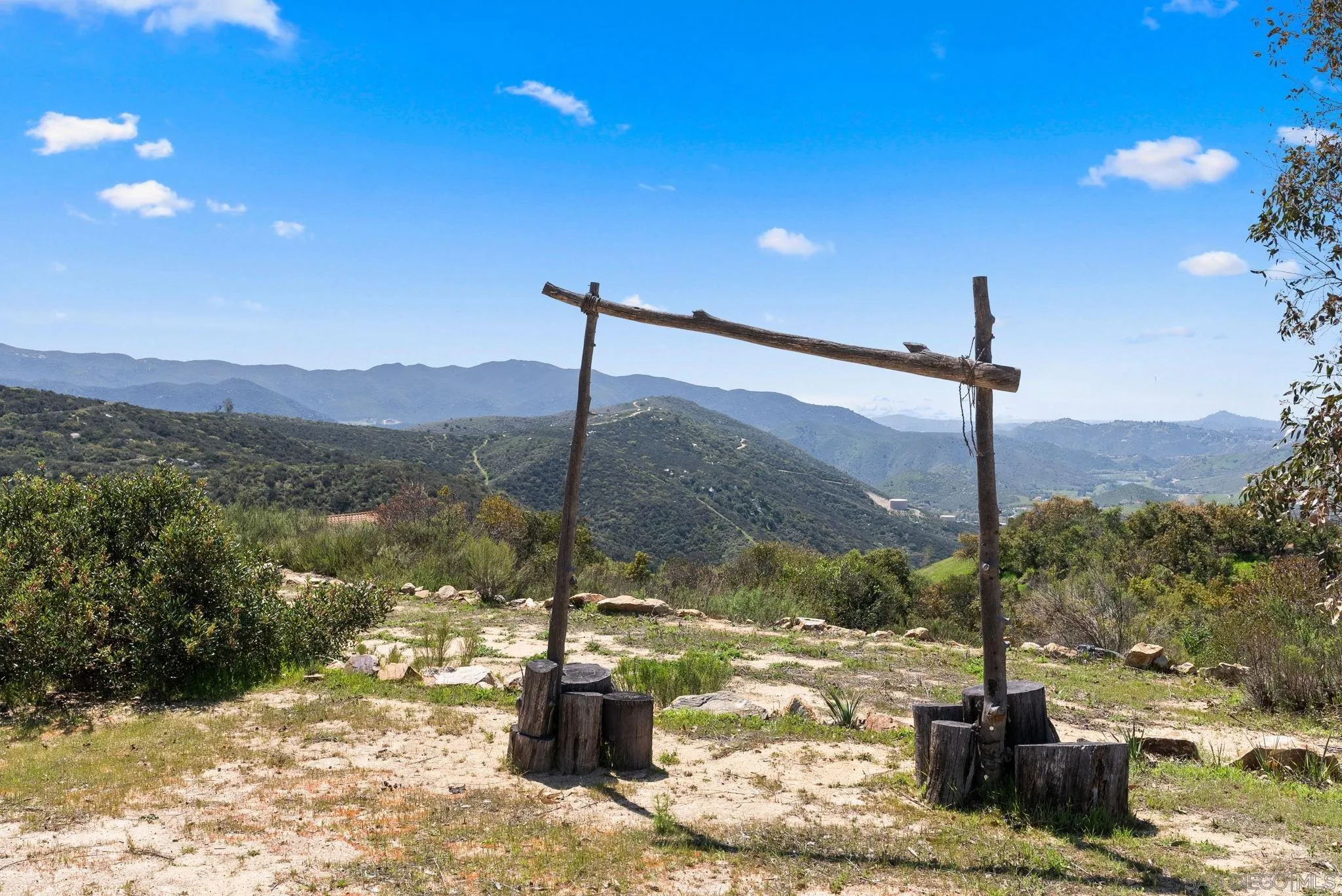 15914 Sequan Truck Trail Alpine, CA 91901 - Photo 48 of 69 a view of a lake with a mountain in the background