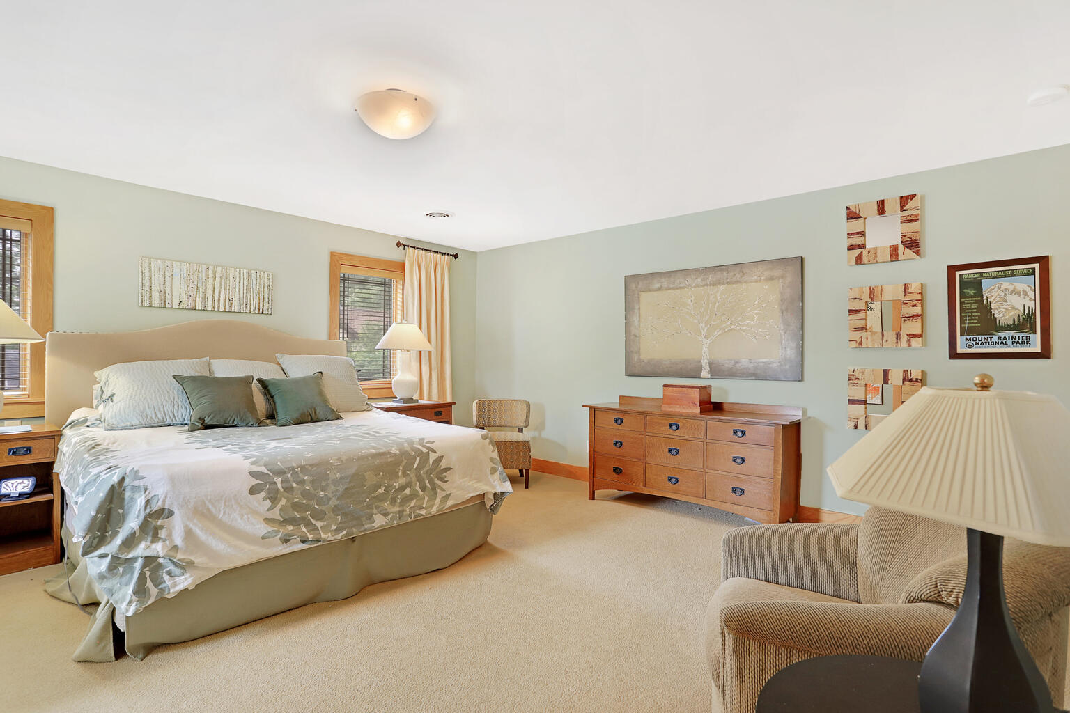 1011 West Charles Street Champaign, IL 61821 - Photo 20 of 51 a bedroom with a bed and furniture