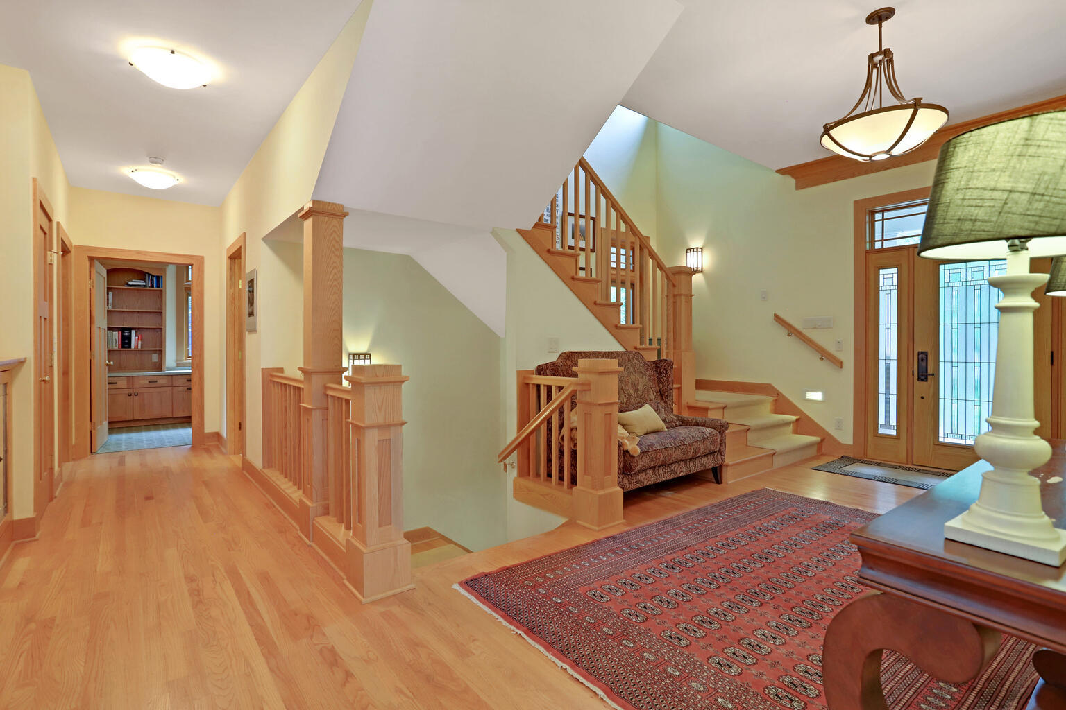 1011 West Charles Street Champaign, IL 61821 - Photo 4 of 51 a living room with furniture and a wooden floor
