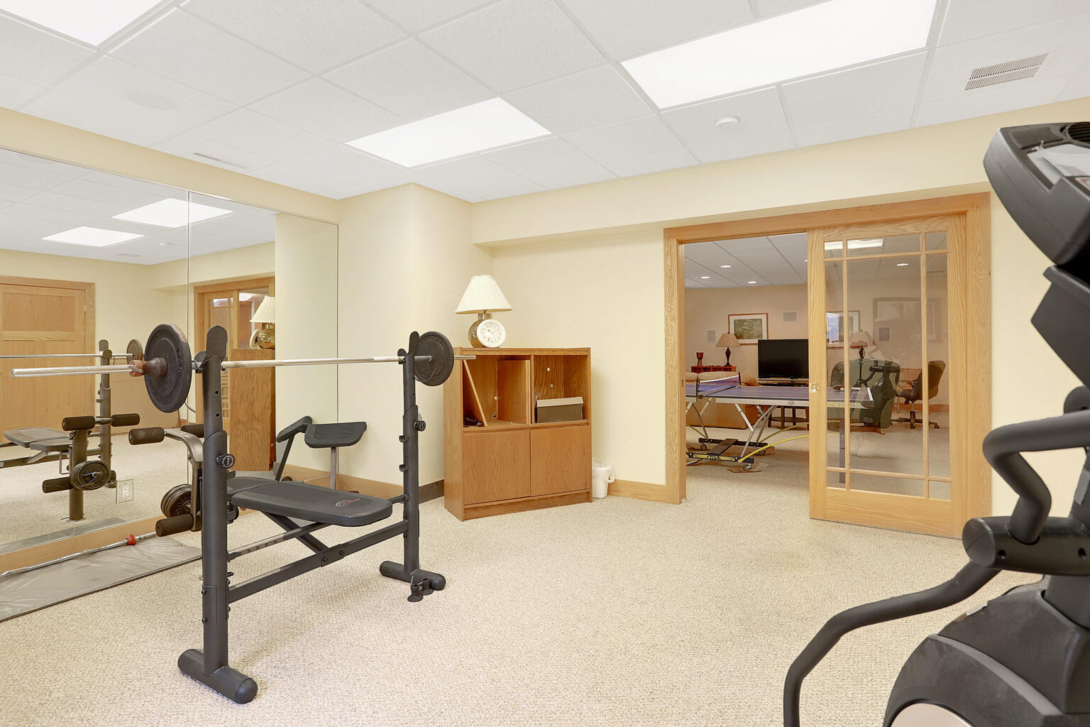 1011 West Charles Street Champaign, IL 61821 - Photo 41 of 51 a view of a room with gym equipment