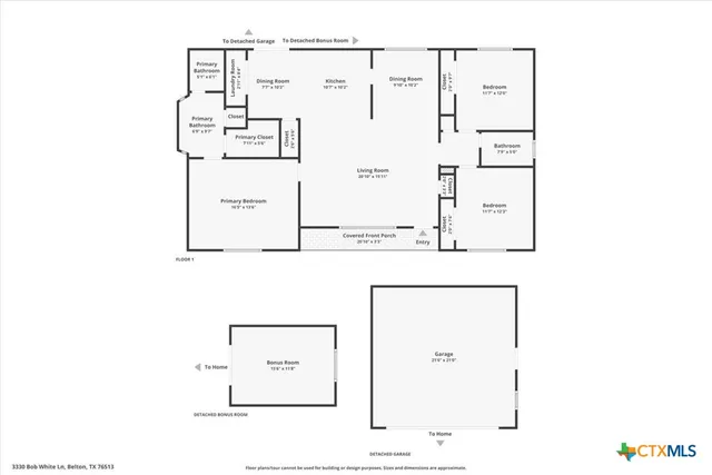 $425,000 | 3330 Bob White Lane, Belton, TX 76513