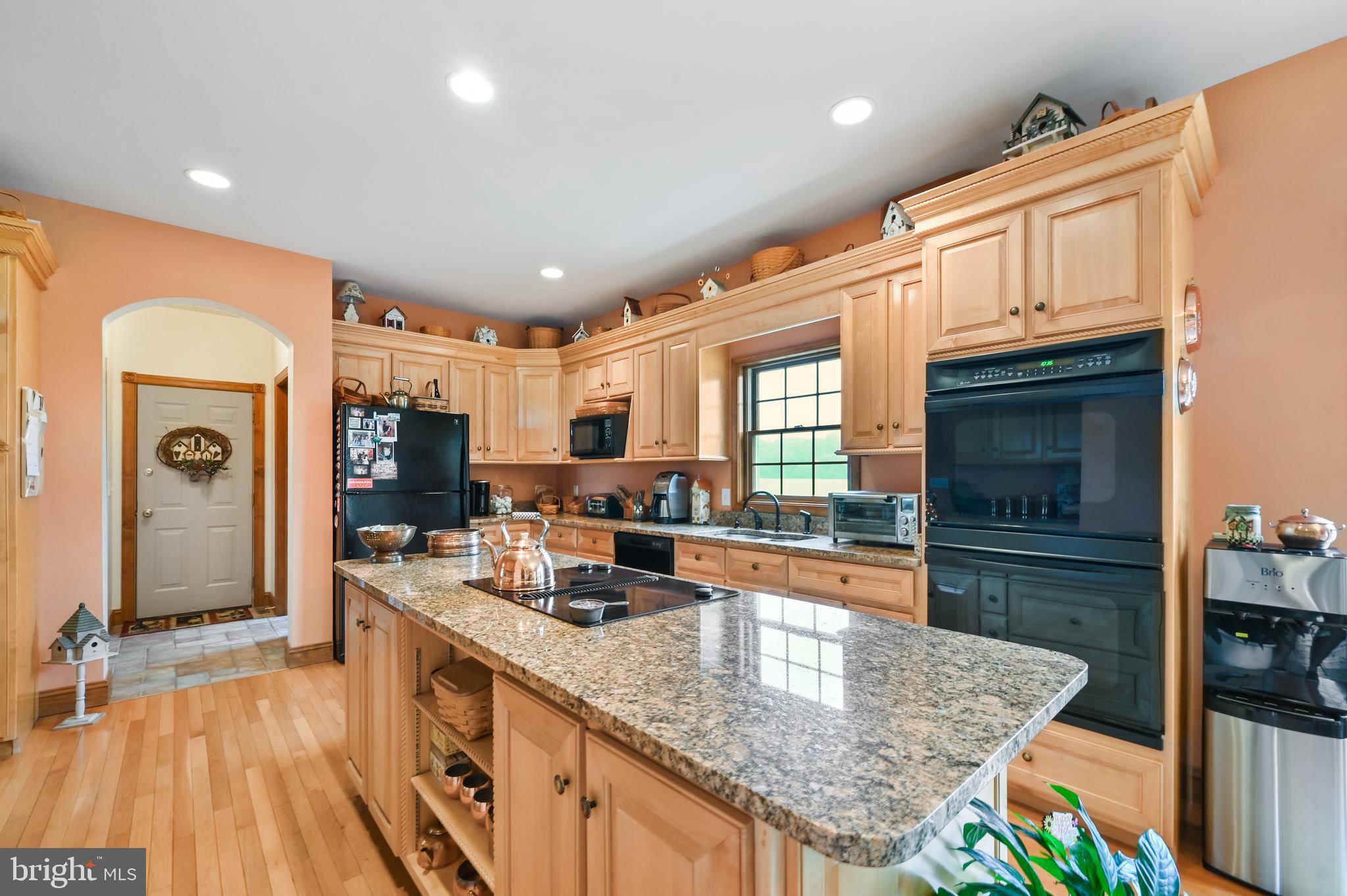 1495 Midstate Road Felton, DE 19943 - Photo 4 of 25 a kitchen with stainless steel appliances granite countertop a sink stove and cabinets