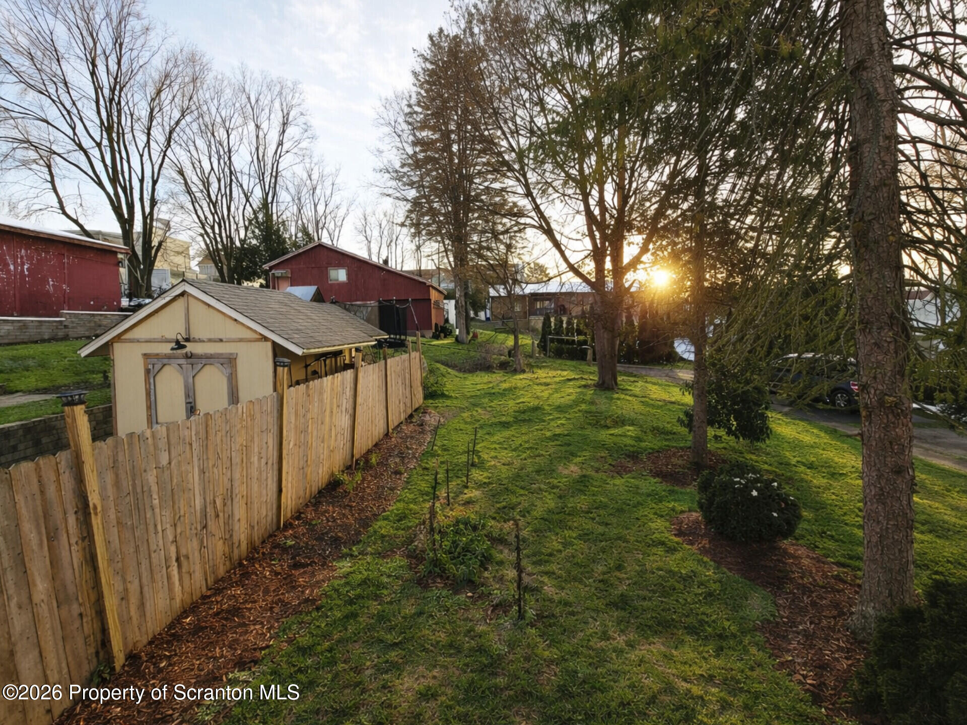 1215 Eynon Street Scranton, PA 18504 - Photo 22 of 23 a view of a yard in front of the house