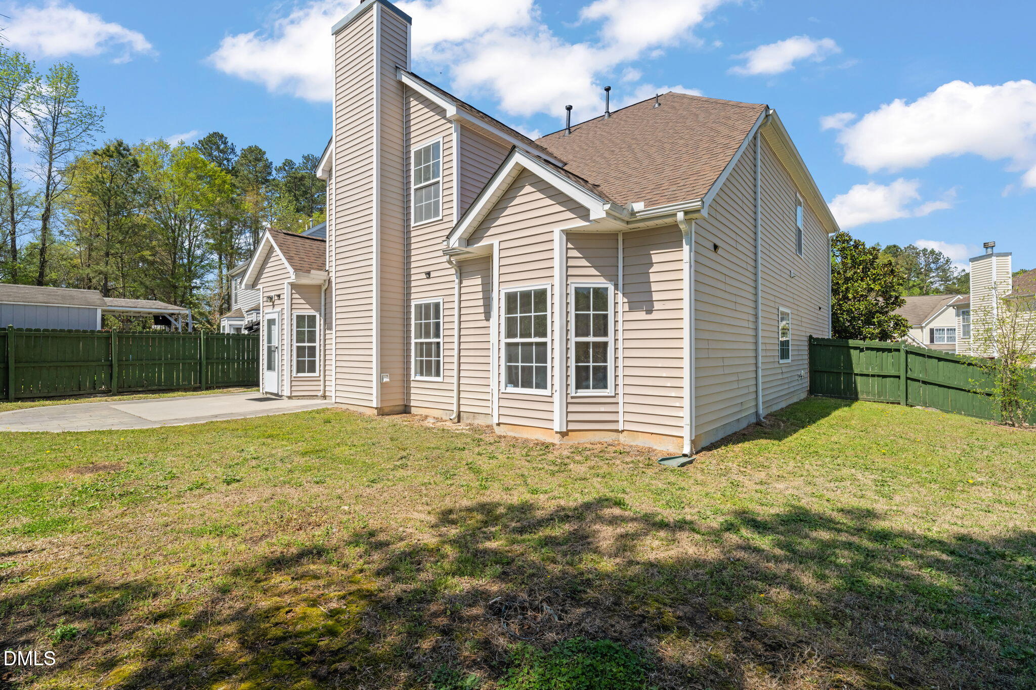 3207 Geary Trail Raleigh, NC 27610 - Photo 41 of 55 a view of a house with backyard and porch