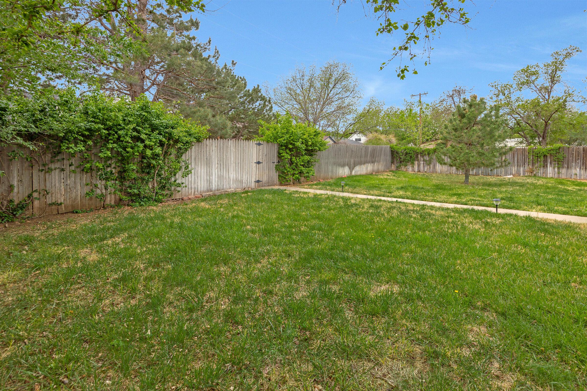 2813 Porter Drive Amarillo, TX 79110 - Photo 27 of 28 28-Rear Yard