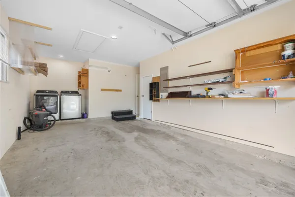 a view of a storage & utility room