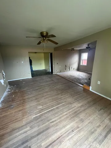 a view of a livingroom with a fireplace