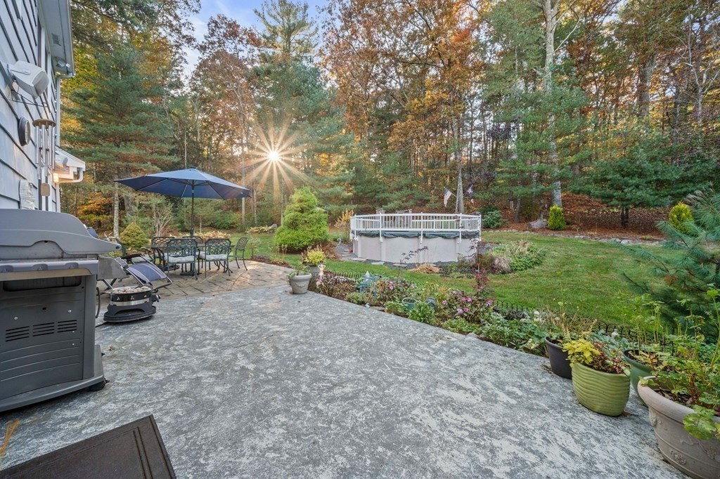 17 Mohawk Road Canton, MA 02021 - Photo 32 of 40 a view of a patio with furniture and a barbeque