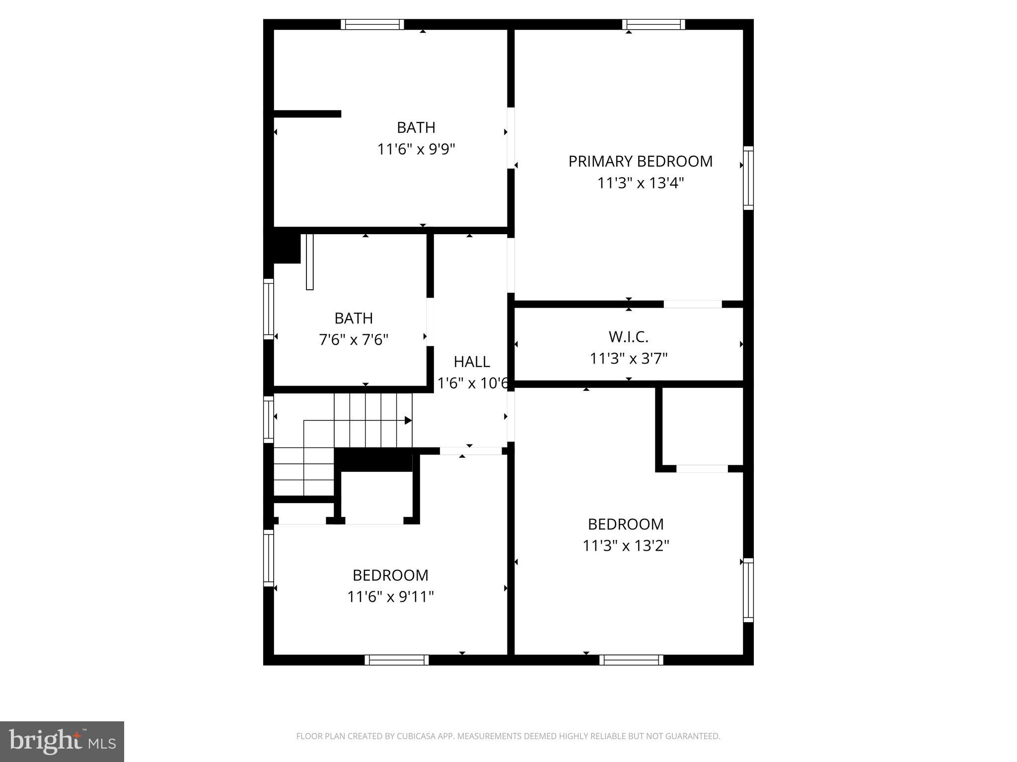 402 Philadelphia Road Joppa, MD 21085 - Photo 68 of 68 Upper Level Floor Plan