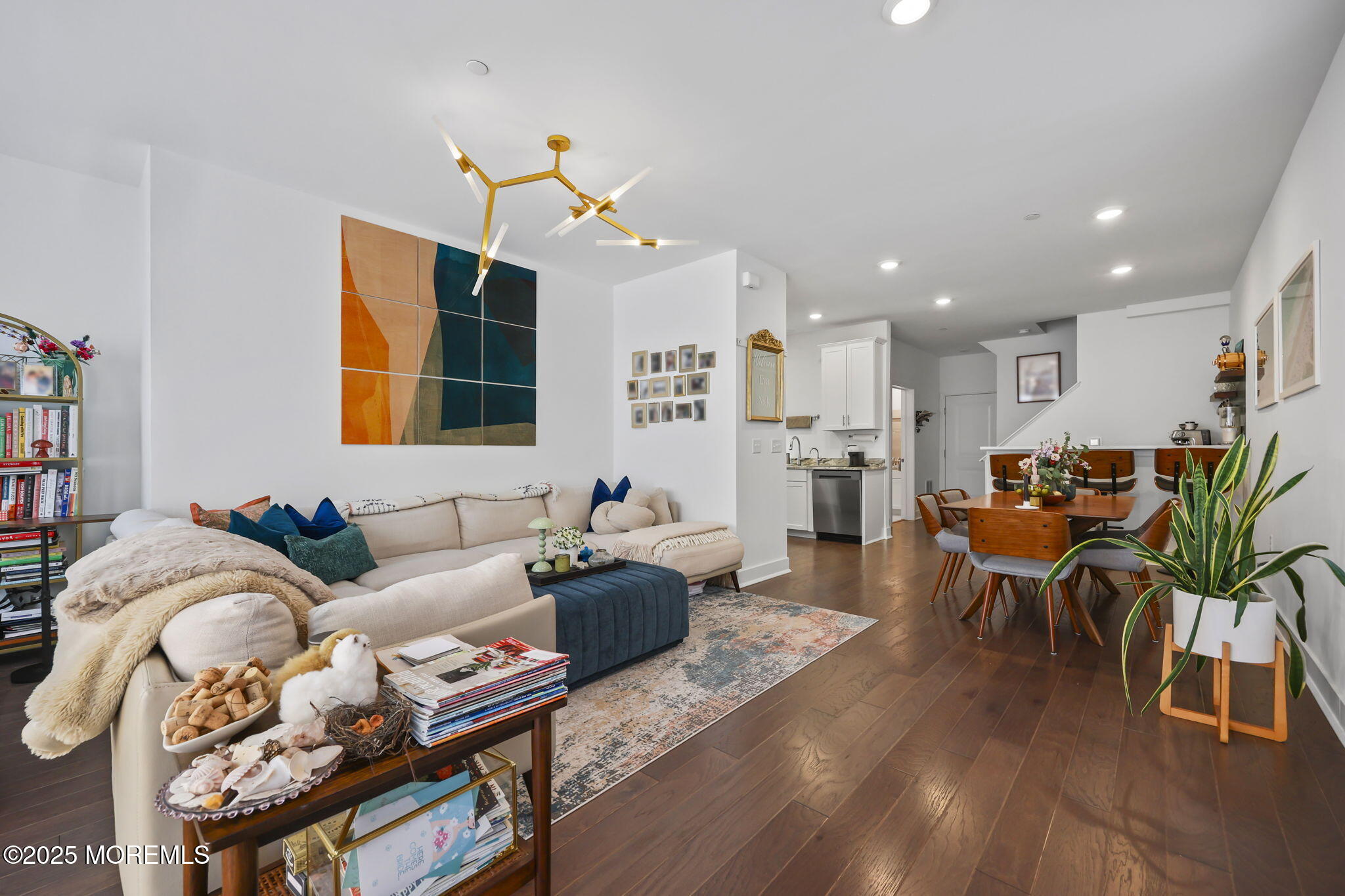 43 Midway Road North Tinton Falls, NJ 07724 - Photo 4 of 20 a living room with furniture dining table and wooden floor