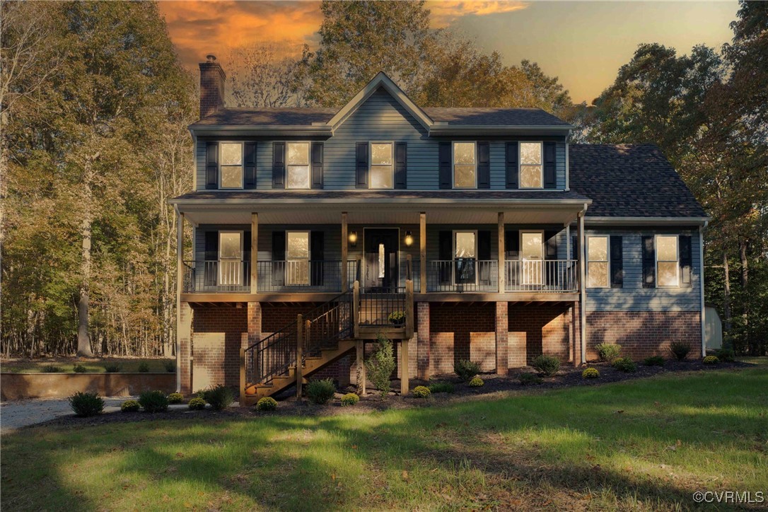 3589 Timberview Road Powhatan, VA 23139 - Photo 1 of 49 Beautiful Colonial style home on 5 acres.