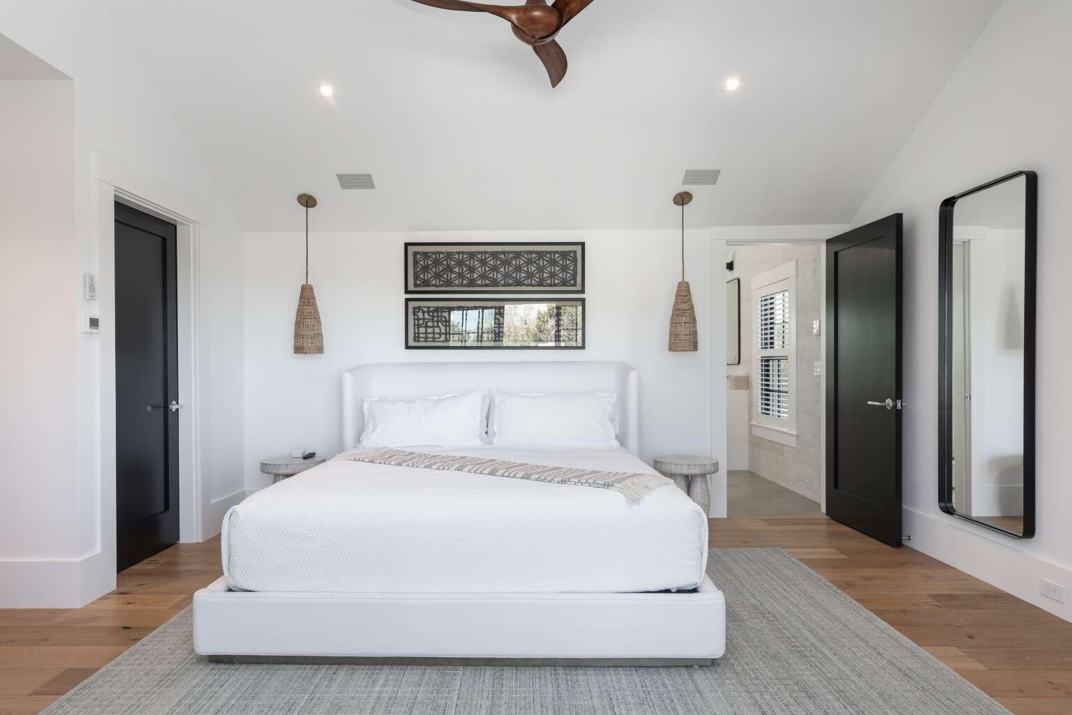 11 A Meadow Lane, Unit B Nantucket, MA 02554 - Photo 20 of 20 a large white bed in a white room