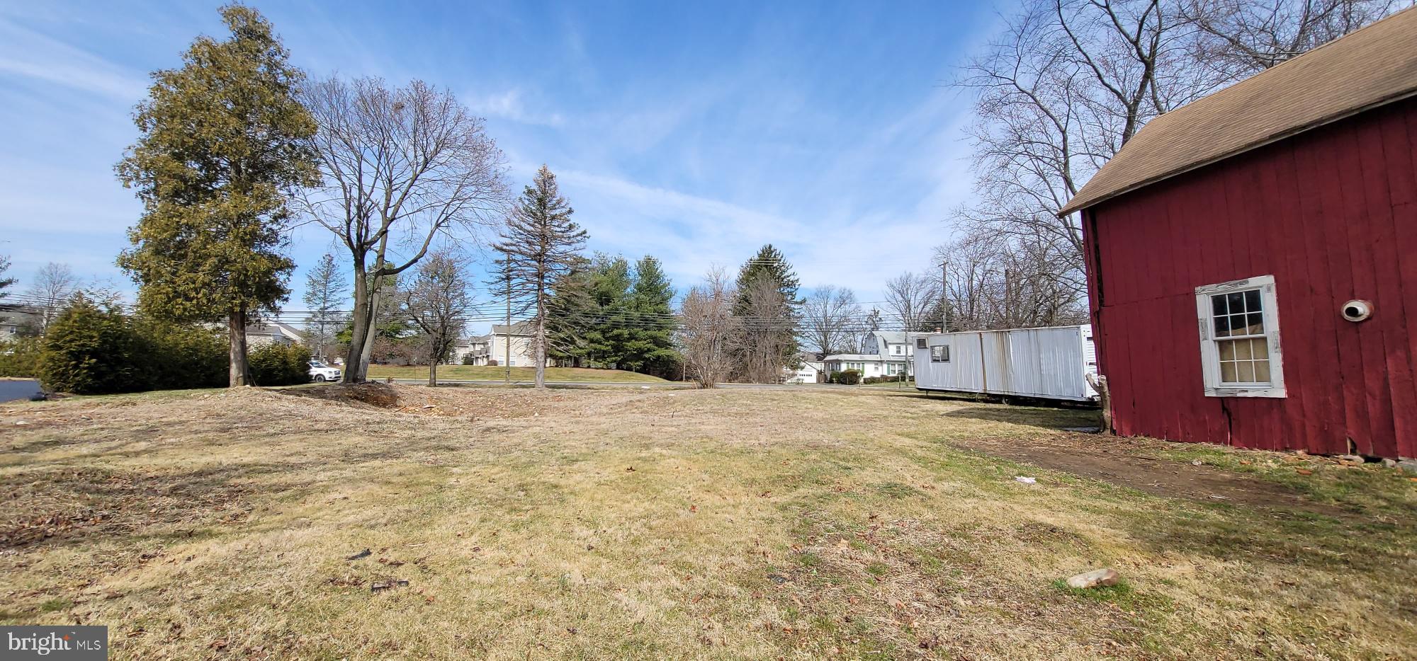 Cleared Lot looking towards Ridge rd