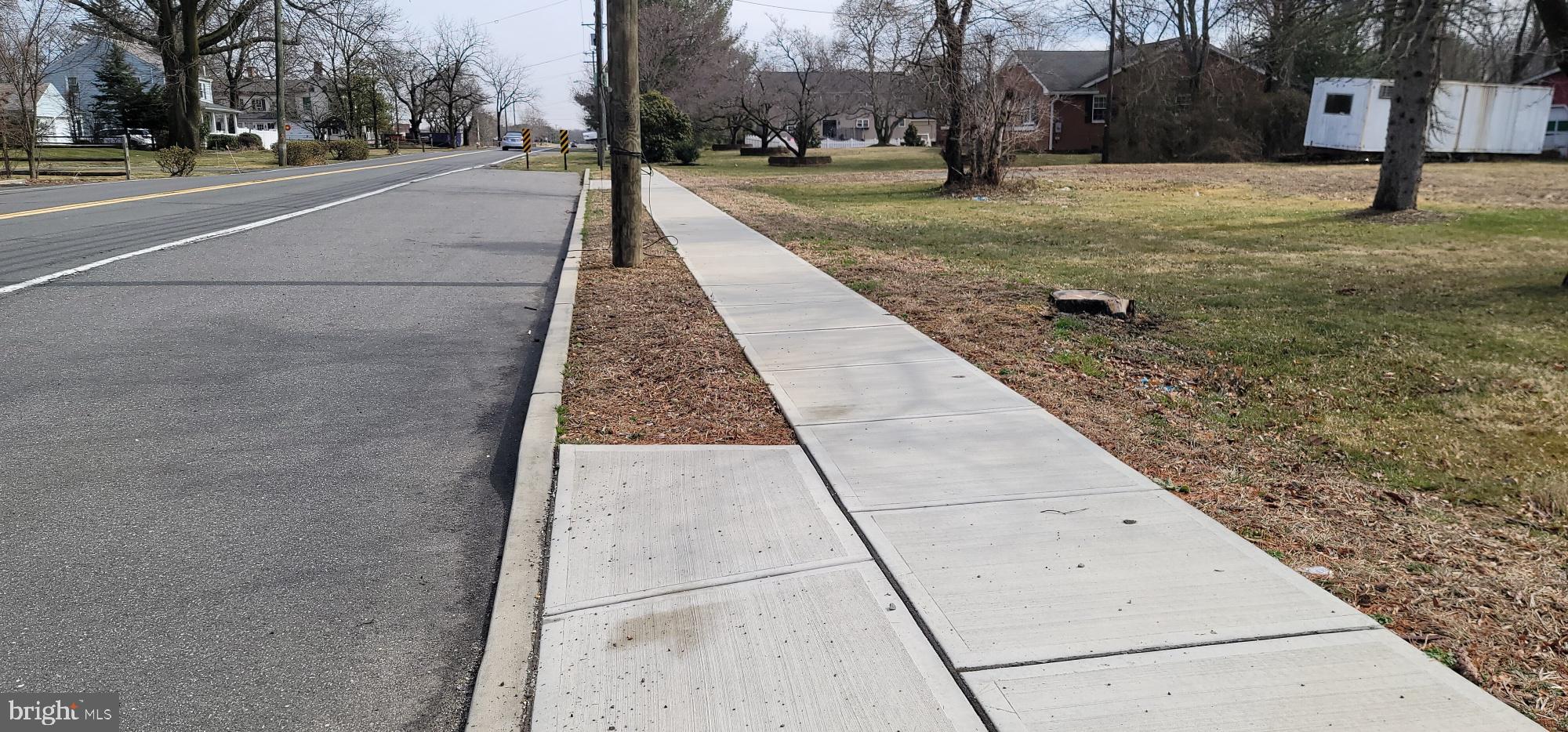 New Curb cut installed