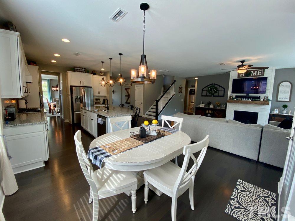 7060 Rex Road Holly Springs, NC 27540 - Photo 30 of 30 Look at this space! Amazing open floorplan for family living or entertaining,