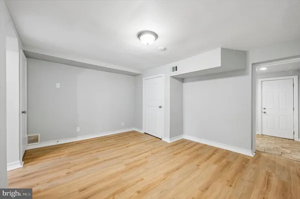 a view of empty room