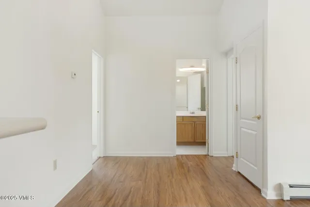 wooden floor in an empty room