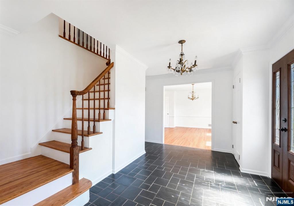 139 Berkeley Circle Bernards, NJ 07920 - Photo 3 of 36 a view of entryway with wooden floor