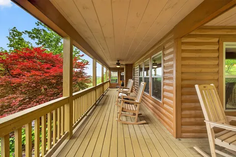 a view of outdoor space with seating area