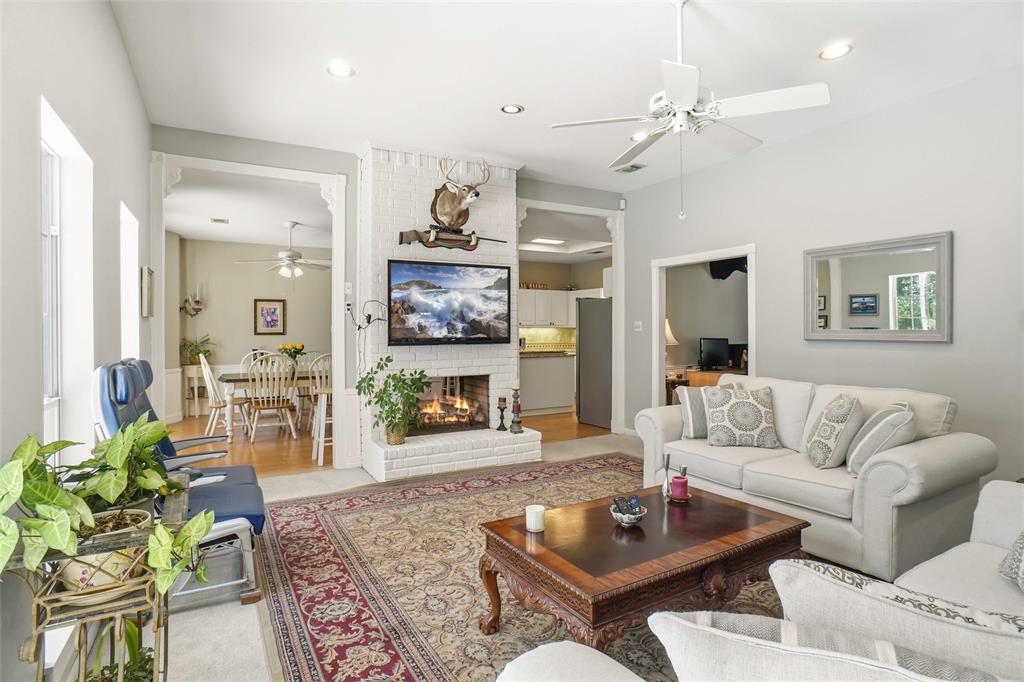 354 Jobson Road Sunnyvale, TX 75182 - Photo 20 of 39 a living room with furniture and a wooden floor